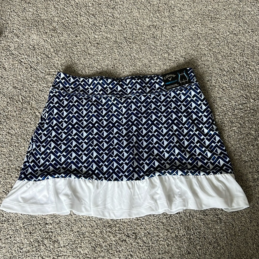Callaway truesculpt golf skirt with pockets medium